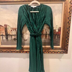 BURU Emerald Green Cocktail Dress